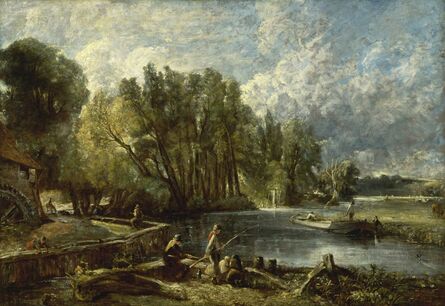 John Constable, ‘Stratford Mill’, 1819 to 1820