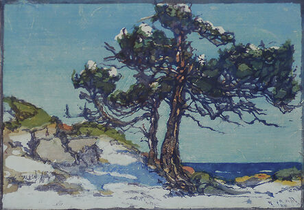 Margaret Jordan Patterson, ‘Coast Cedars (2)’, ca. 1920