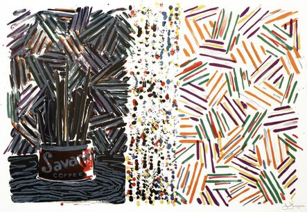 Jasper Johns, ‘Untitled (Savarin and Crosshatch)’, 1977