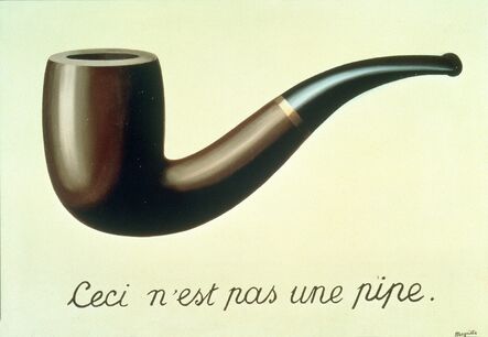 René Magritte, ‘La Trahison des images (Ceci n’est pas une pipe)’, 1929