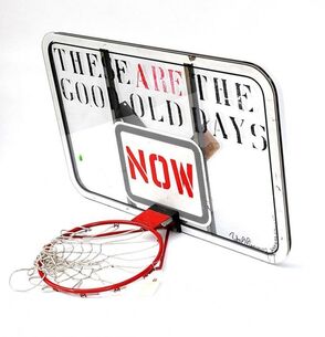 Peter Tunney, ‘Stencilled, Stencil Painted basketball Hoop Sculpture signed and dated’, 2000-2009