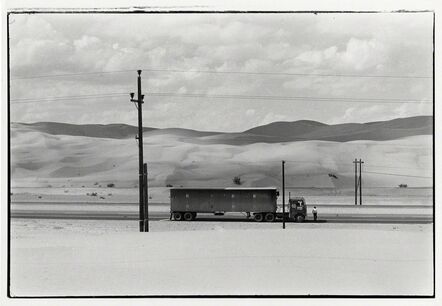 Danny Lyon, ‘Truck near Yuma, Arizona’, 1962