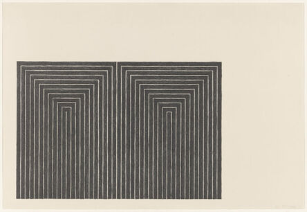 Frank Stella, ‘Frank Stella 'Marriage of Reason and Squalor' Signed Abstract Lithograph 1967’, 1967