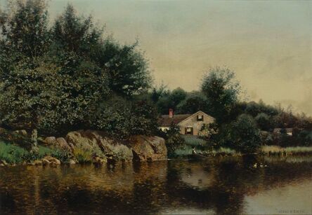 Henry Pember Smith, ‘House by the Lake’