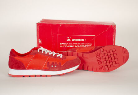 Invader, ‘Red Sneakers’