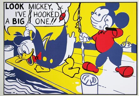 Roy Lichtenstein, ‘Look Mickey!’, 1987