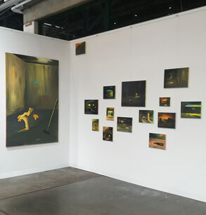 Galerie Dix9 Hélène Lacharmoise at CODE Art Fair 2018, installation view