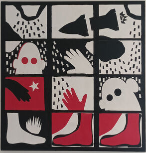 Mister Papercut, ‘A Hard Rain is Gonna Fall #1’, 2022