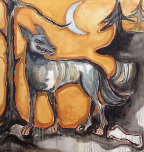 Trude Semb, ‘The Hungry Wolf’, 2024