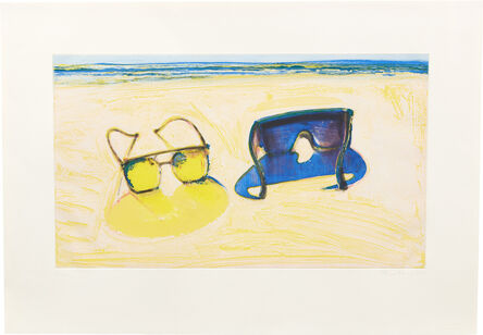 Wayne Thiebaud, ‘Beach Glasses’, 1994