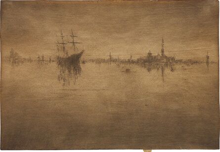 James Abbott McNeill Whistler, ‘Nocturne, from Venice, a Series of Twelve Etchings (the First Venice Set)’, 1879-80