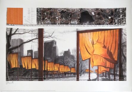 Christo, ‘Group of Nine Offset Prints’, various, 1985, 2010
