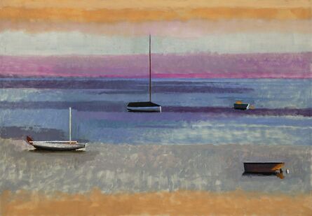 John Evans, ‘Four Boats’, 2017