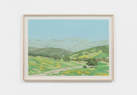 Jake Longstreth, ‘Springtime in Southern California (After Granville Redmond) #5’, 2022