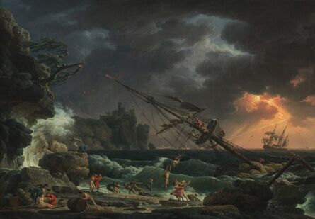 Claude-Joseph Vernet, ‘The Shipwreck’, 1772