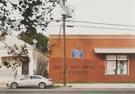 An-My Lê, ‘"Fragment I: Graffiti, November 9, New Orleans, Louisiana" from Silent General’, 2016