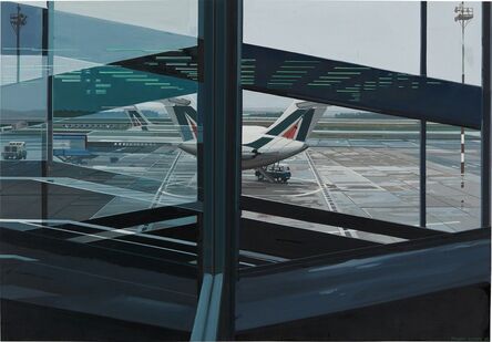 Richard Estes, ‘Flughafen (Airport)’, 1981