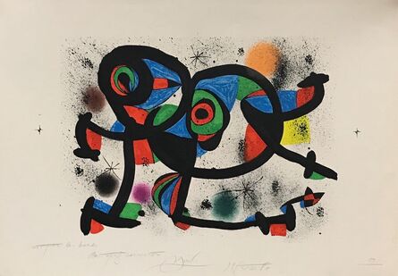 Joan Miró, ‘La Triple Roue I’, 1981