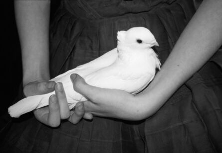 Tealia Ellis Ritter, ‘Crystal holding one of Anne's pigeons’, 1999