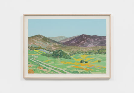 Jake Longstreth, ‘Springtime in Southern California (After Granville Redmond) #6’, 2022
