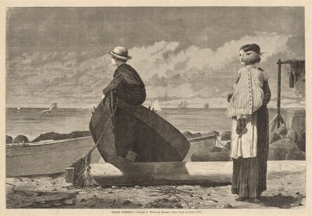 After Winslow Homer, ‘"Dad's Coming!"’, published 1873
