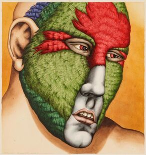 Robert Lostutter, ‘The Birds of Heaven 6 Red-Fronted Parakeet’, 1975