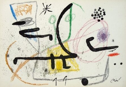 Joan Miró, ‘Maravillas con variaciones acrosticas 9’, 1975