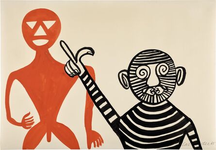 Alexander Calder, ‘Brothers, right ’, 1965