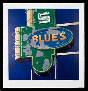 Blues, from American Signs Portfolio