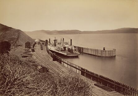 Carleton E. Watkins, ‘The Ferryboat Solano’, 1879
