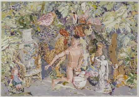 Viola Frey, ‘China Goddess Painting’, 1975