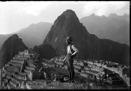 Martín Chambi, ‘Self-portrait, Machu Picchu,’, 1936