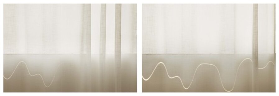 ...And to draw a bright white line with light