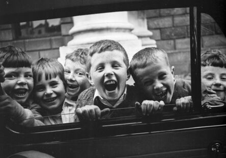 Edward Quinn, ‘Boys laughing and smiling, Dublin’, 1963