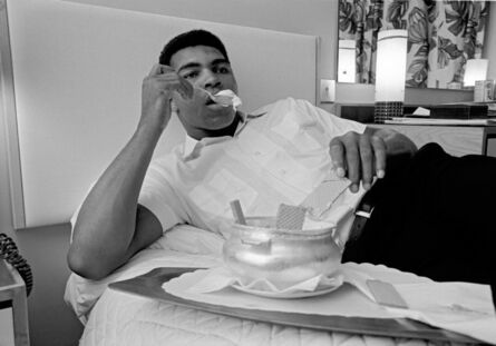 Thomas Hoepker, ‘Muhammad Ali, (former Cassius Clay), boxing world heavy weight champion, London’, 1966