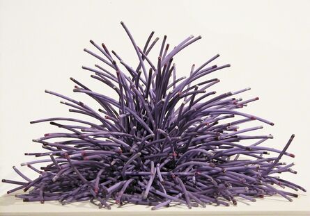 Bean Finneran, ‘Bean Finneran Purple Curves with Colored Tips’, 21st Century