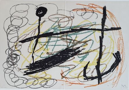 Joan Miró, ‘Obra Inedita Recent (plate IX)’, 1964