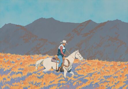 Billy Schenck, ‘Cowboy on Horse’, 1979