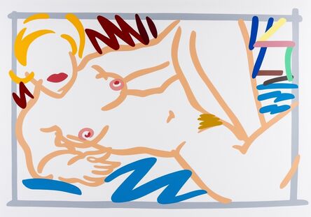 Tom Wesselmann, ‘Judy With Blue Blanket’, 1988