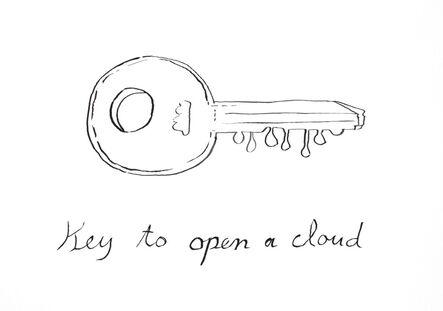 Markus Vater, ‘Key to open a cloud’, 2017