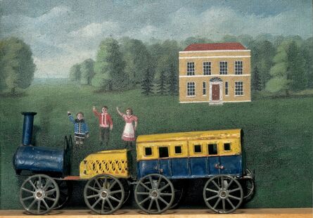 Tirzah Garwood-Ravilious, ‘Background to Toy Train’, 1950