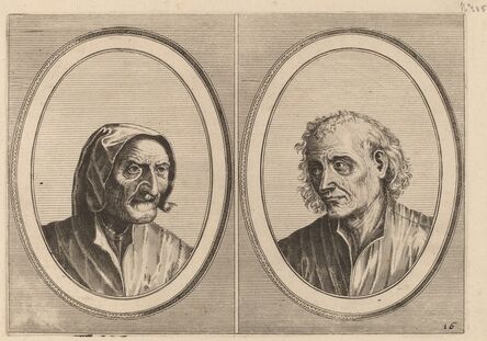 Johannes and Lucas van Doetechum after Pieter Bruegel the Elder, ‘"Foockel Frons-muyl" and "Pietje Hard-loop"’, ca. 1564/1565