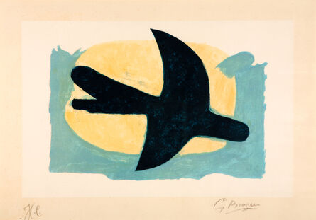 Georges Braque, ‘Oiseau bleu et jaune’, 1960