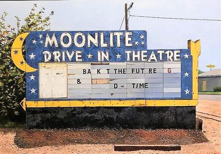 Daniel Blagg, ‘Moonlite Drive-In’, 2021