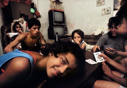 Joseph Rodriguez, ‘Saturday Night Cards Rodriguez Family, Spanish Harlem, NY’, 1987