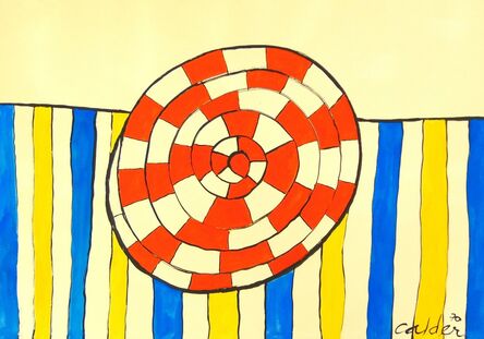 Alexander Calder, ‘Wheel and Stripes’, 1970