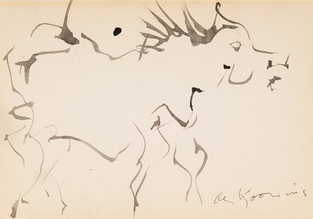 Willem de Kooning, ‘Untitled (Horse)’