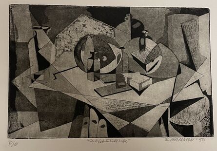 Reginald Gammon, ‘Cubist Still Life’, 1950