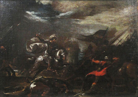 Matthias Stomer, ‘A Battle from the Circle of Matthias Stomer’, 17th century