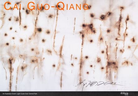Cai Guo-Qiang 蔡国强, ‘A Explosion Event: Light Cycle over Central Park, exhibition poster’, 2005